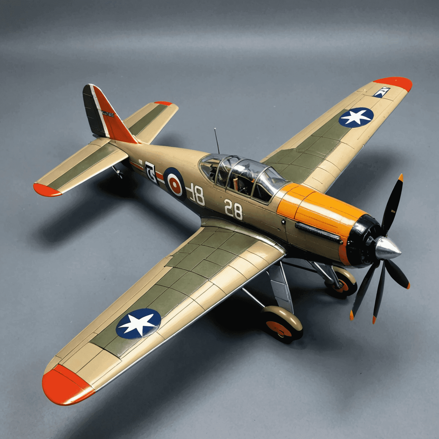 A diverse collection of vintage aircraft models from different eras, showcasing the evolution of aviation history